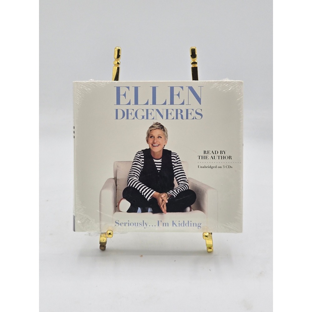 Ellen DeGeneres Seriously Im Kidding Audiobook Unabridged 3 CDs Read by Author